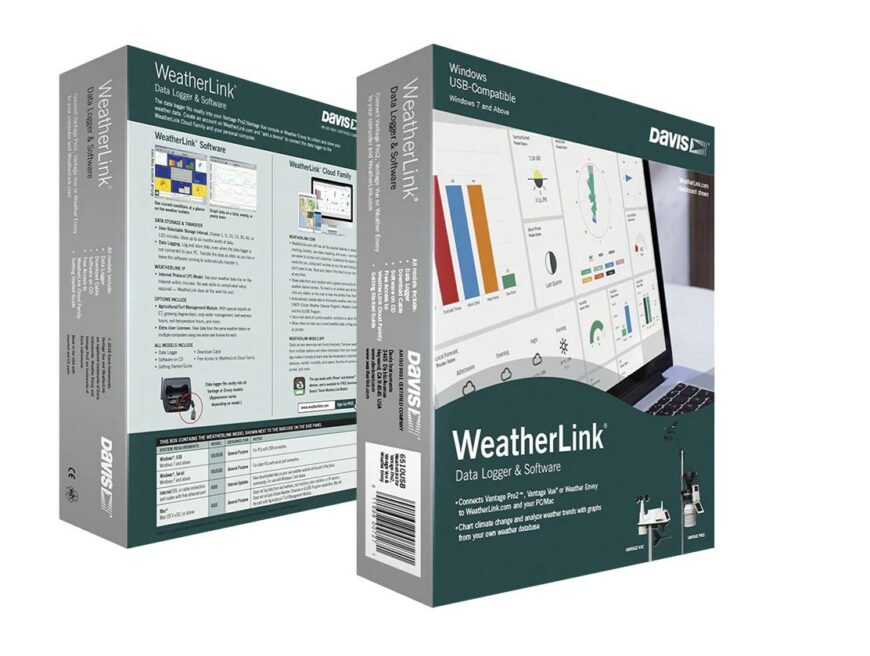 Davis WeatherLink® USB Data Logger & Software | South Africa (6510USB) Buy Weather Stations South Africa Weather Shop