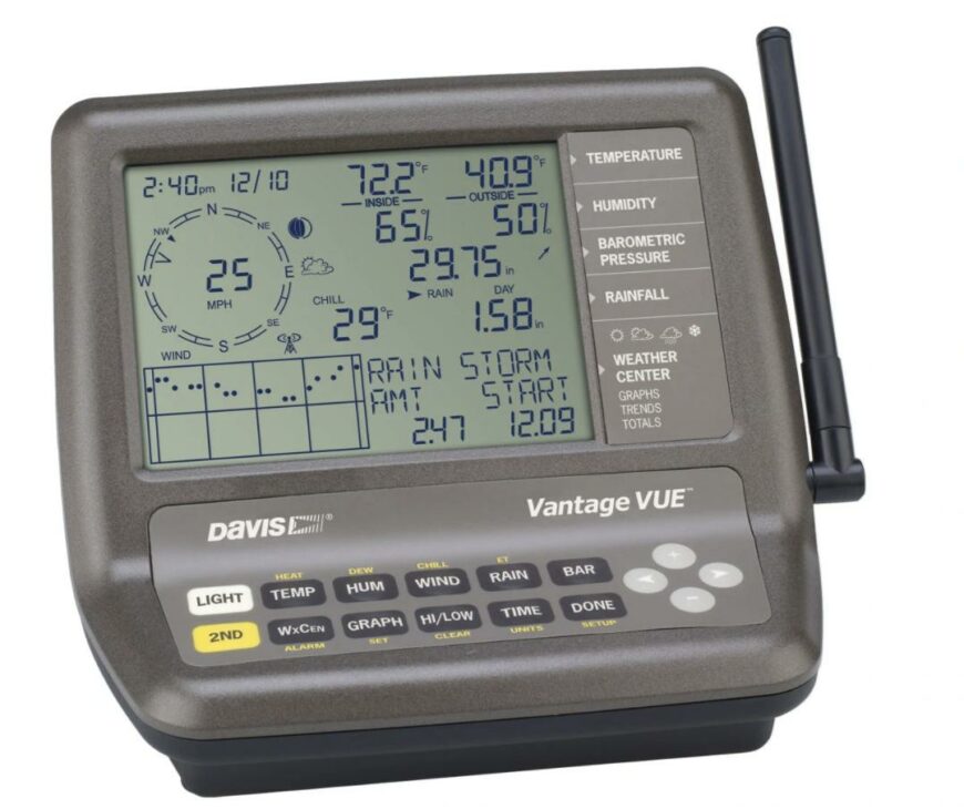 Davis Vantage Vue Wireless Console (6351EU) Buy Weather Stations South Africa Weather Shop