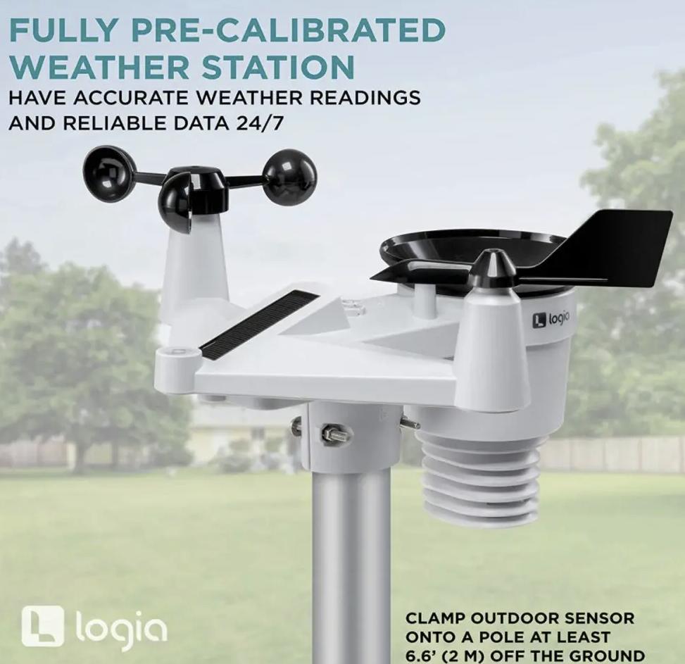 AfriWX LOGIA 7-in-1 Wireless Pro Weather Station Buy Weather Stations South Africa Weather Shop