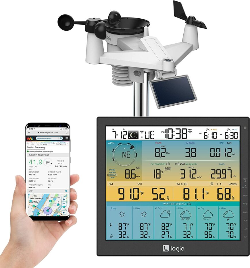 7-in-1 Wireless Weather Station with 6-Day Forecast Logia Buy Weather Stations South Africa Weather Shop