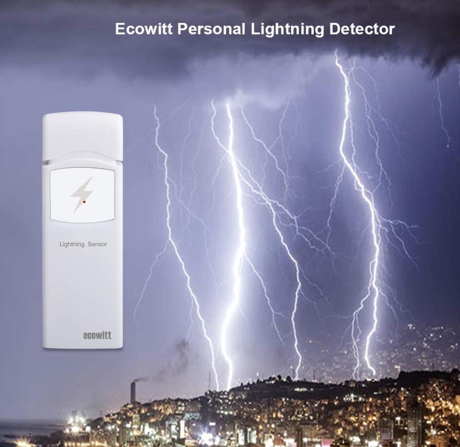 Ecowitt WH57 Wireless Lightning Detection Sensor Buy Weather Stations South Africa Weather Shop