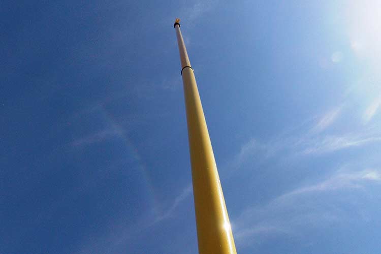 Extendable Portable Windsock Pole 1.38 m to 2.53 m Buy Weather Stations South Africa Weather Shop