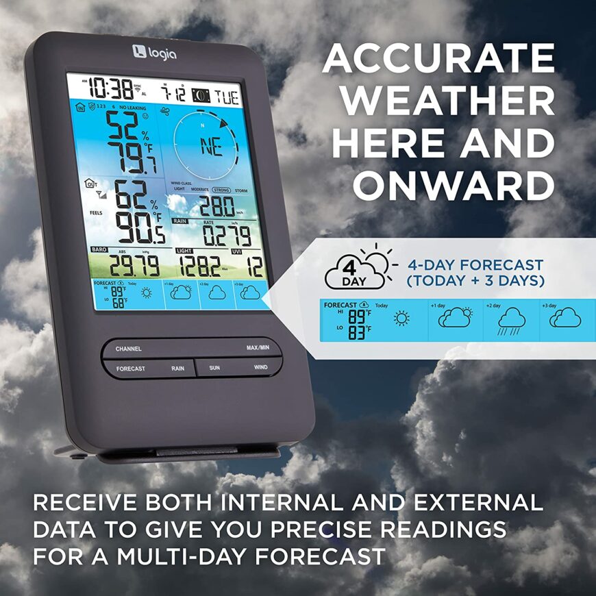 7-in-1 Wireless Weather Station with 4-Day Forecast Buy Weather Stations South Africa Weather Shop
