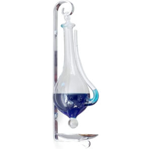 Antique Storm Glass Wall Mount Liquid Barometer with Drip Cup – Ambient Weather B1025C Buy Weather Stations South Africa Weather Shop