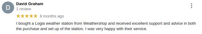  Weather Stations Shop Customer Reviews