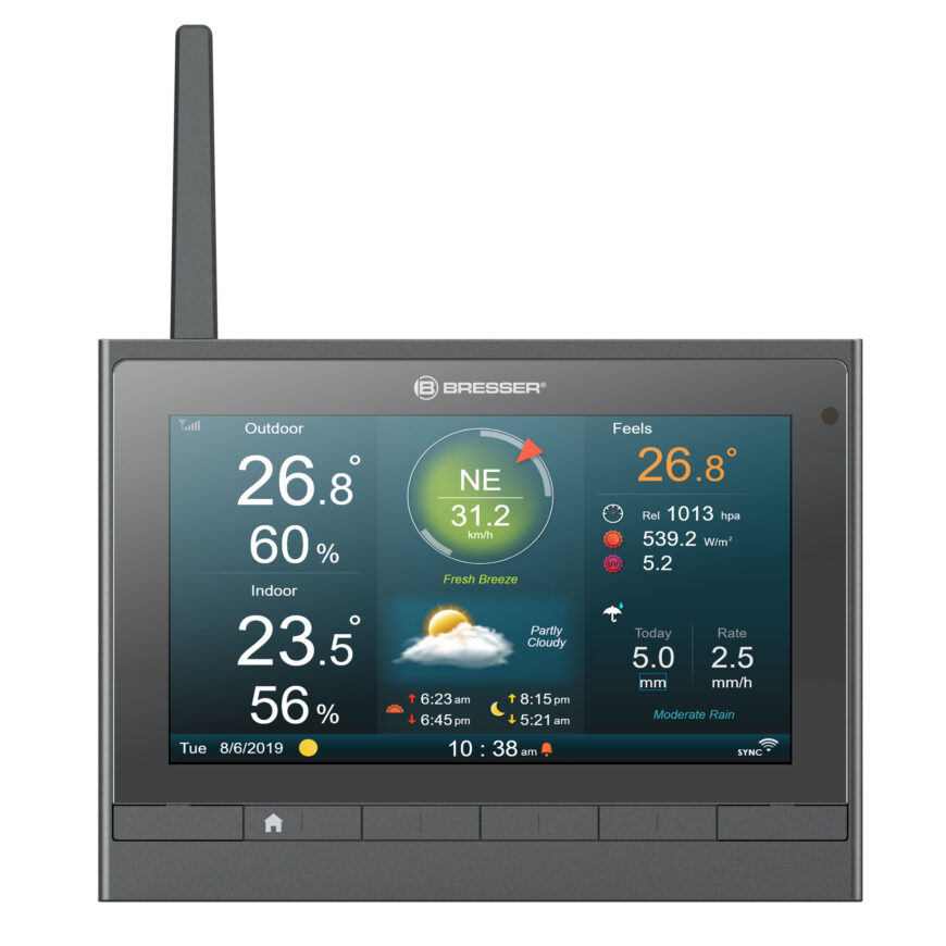 Bresser MeteoChamp 7-In-1 HD Wi-Fi Internet Weather Centre Buy Weather Stations South Africa Weather Shop