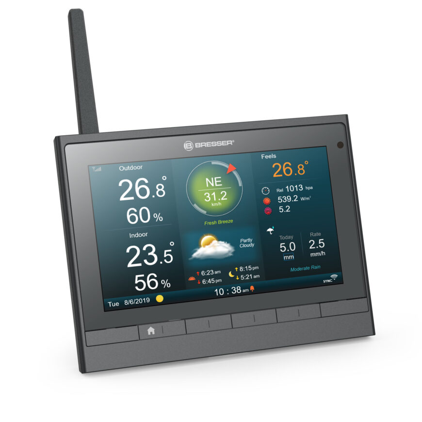 Bresser MeteoChamp 7-In-1 HD Wi-Fi Internet Weather Centre Buy Weather Stations South Africa Weather Shop