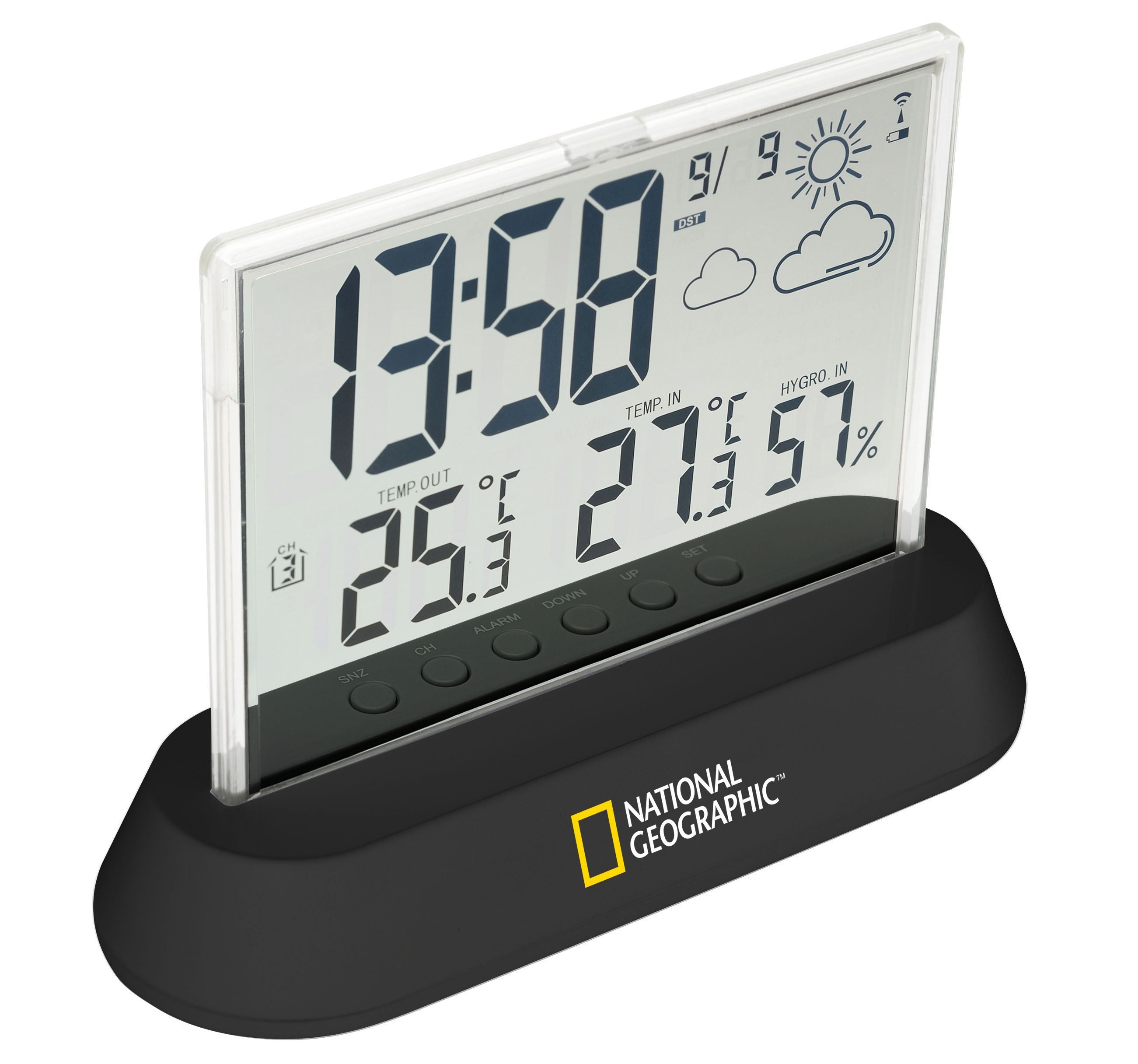 National Geographic Transparent Wireless Weather Station