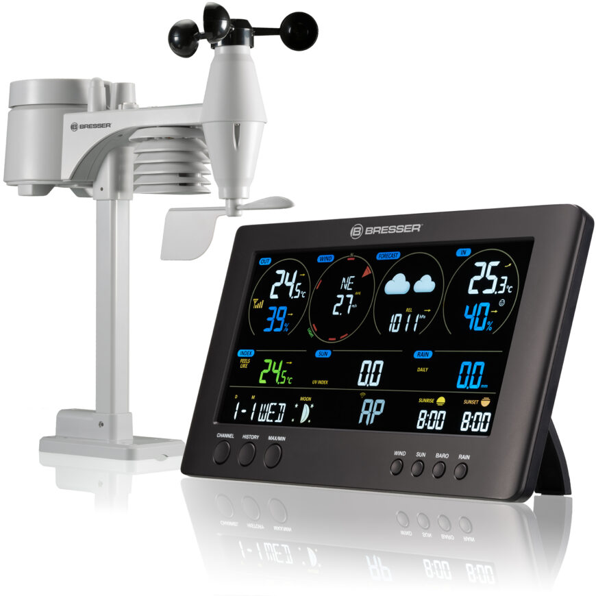 Bresser ClearView WiFi Weather Center With 7-In-1 Sensor Buy Weather Stations South Africa Weather Shop