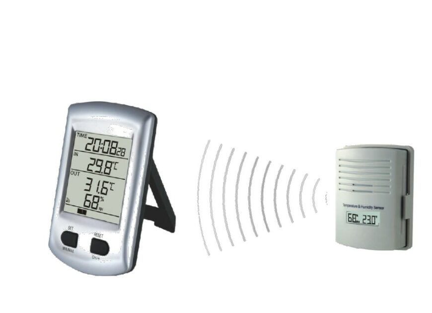 Wireless Indoor/Outdoor Thermometer + Humidity (WH0100) Buy Weather Stations South Africa Weather Shop