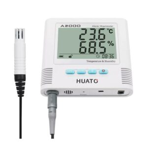 Large Display Thermo-Hygrometer + External Probe (A2000-EX) Huato
