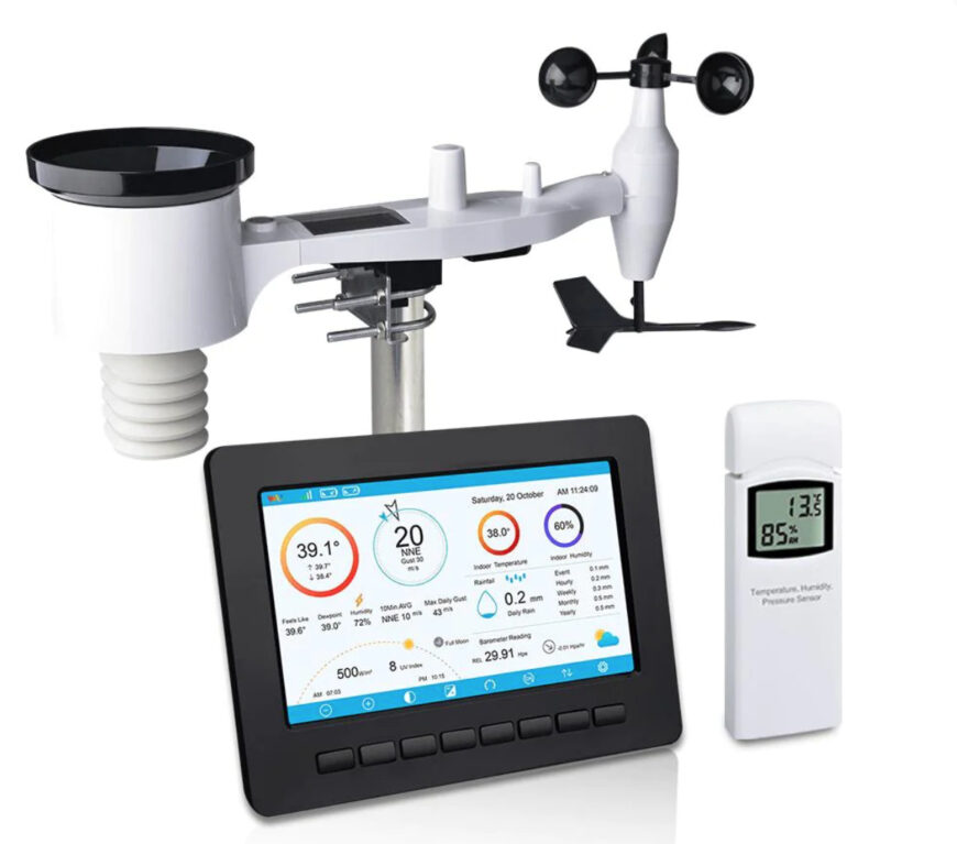 Professional Wireless Weather Station + WiFi Data Logger (HP2551) Buy Weather Stations South Africa Weather Shop