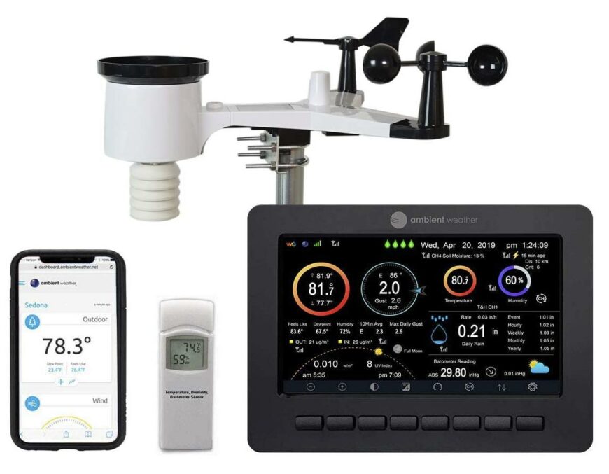 Ambient Weather WS-2000 Smart Weather Station + WiFi + Remote Monitoring + Alerts Buy Weather Stations South Africa Weather Shop