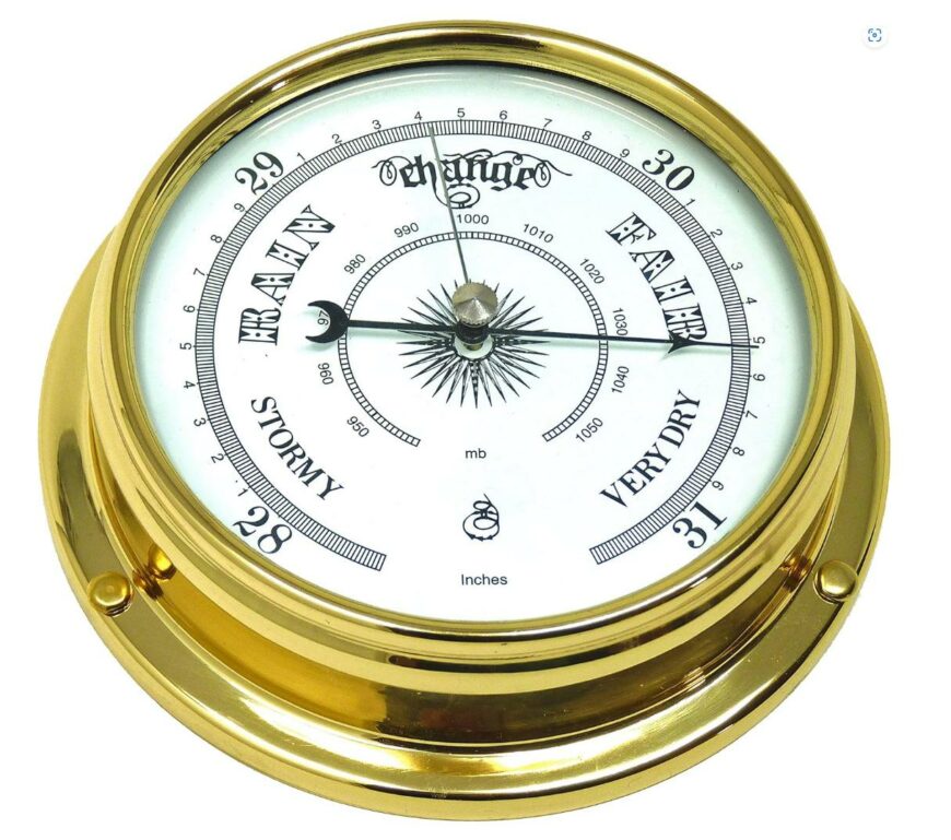 Hand-Made Traditional Brass Yacht Ship Barometer Buy Weather Stations South Africa Weather Shop