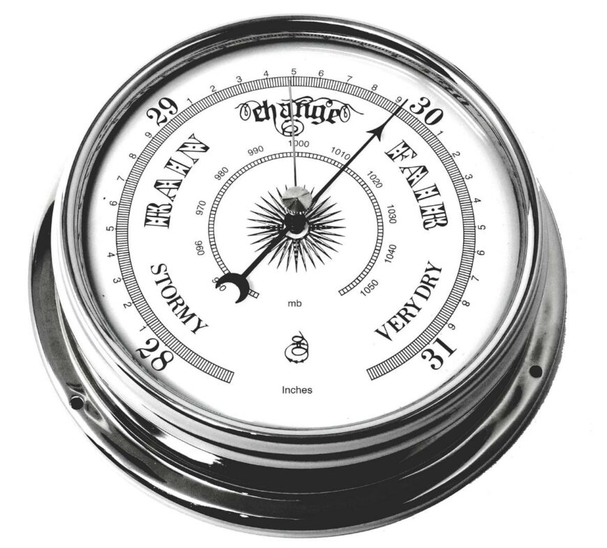 Hand-Made Traditional Chrome Yacht Ship Barometer Buy Weather Stations South Africa Weather Shop