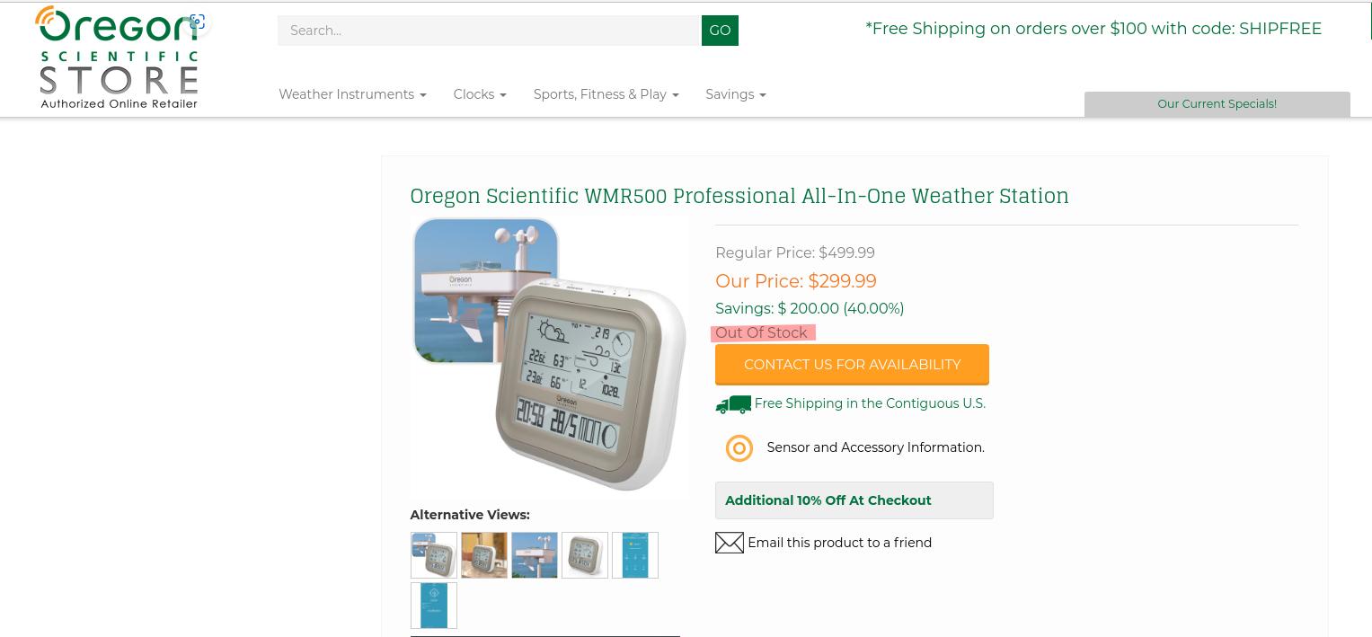 Why you should NOT buy an Oregon Scientific Weather Station