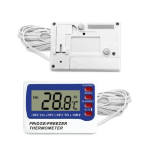Fridge, Freezer, Room Thermometer with Alarm (TM803) Buy Weather Stations South Africa Weather Shop