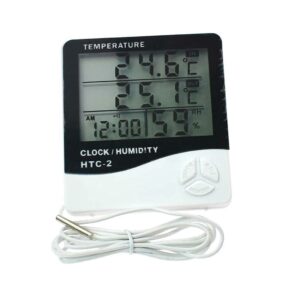 HTC-2 Indoor Thermometer-Hygrometer with Outdoor Temperature Buy Weather Stations South Africa Weather Shop