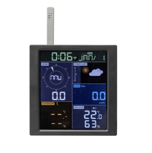 Weather Display Wind Wind Monitor Weather Station LCD WiFi Gateway